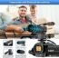 Video Camera Camcorder Digital YouTube Vlogging Camera Recorder FHD 1080P 24.0MP 3.0 Inch 270 Degree Rotation Screen 16X Digital Zoom Camcorder with Microphone,Remote Control and 2 Batteries