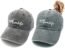 Waldeal Women's Embroidered Camping Hair Don't Care Cap Low Profile Dad Hat Black