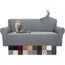 YEMYHOM Couch Cover Latest Jacquard Design High Stretch Sofa Covers for 3 Cushion Couch, Pet Dog Cat Proof Slipcover Non Slip Magic Elastic Furniture Protector (Sofa, Light Gray)
