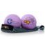 Yoga Tune Up® Therapy Balls in Tote by Tune Up Fitness - Massage Balls for Trigger Point, Pressure Point & Myofascial Release - Use as Single or Peanut Ball for Pain Relief & Relaxation (Deep Purple)
