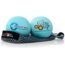 Yoga Tune Up® Therapy Balls in Tote by Tune Up Fitness - Massage Balls for Trigger Point, Pressure Point & Myofascial Release - Use as Single or Peanut Ball for Pain Relief & Relaxation (Deep Purple)