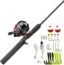 Zebco 404 Spincast Reel and Fishing Rod Combo, 5'6