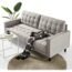 ZINUS Benton Sofa Couch / Grid Tufted Cushions / Easy, Tool-Free Assembly, Dark Grey