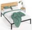 ZINUS Paul Metal and Wood Platform Bed Frame / No Box Spring Needed / Wood Slat Support / Easy Assembly, Full