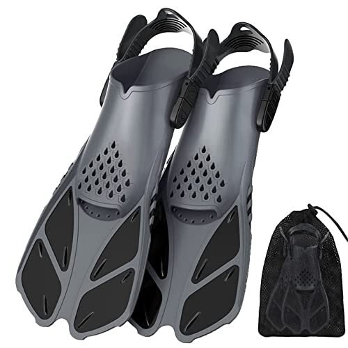 Amazqi Aletas de natación: aletas de esnórquel