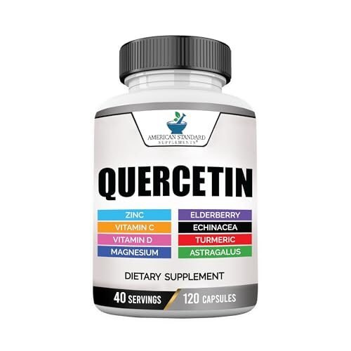 Quercetina 1000 mg, Zinc 30 mg, Vitamina C 750 mg, Vitamina D 5000IU