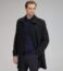 Marc New York by Andrew Marc Men's Edmund Topcoat Jacket, Iron, Medium