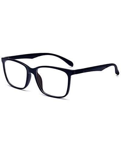 ANRRI Lentes de bloqueo de luz azul, filtro de marco ligero de anteojos