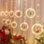 AODINI Christmas Lights, 120 LED Lights 9.84 Feet Long Christmas Decorations Lights, With Flashing Bubble Lights,10 Cute Round Lights, Extendable for Indoor, Outdoor, Christmas Tree, Garden Decoration