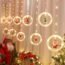 AODINI Christmas Lights, 120 LED Lights 9.84 Feet Long Christmas Decorations Lights, With Flashing Bubble Lights,10 Cute Round Lights, Extendable for Indoor, Outdoor, Christmas Tree, Garden Decoration