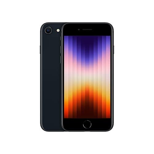 Apple iPhone SE 3ª generación, 64GB, medianoche, desbloqueado (renovado)