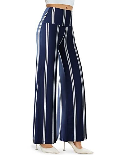 Arolina – Pantalones elásticos tipo palazzo para mujer