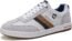 ARRIGO BELLO Mens Casual Shoes Fashion Sneakers Breathable Low Top Walking Shoes(Blue, Size_10)