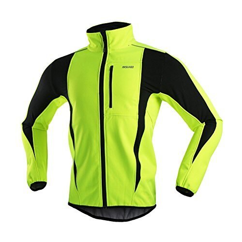 Chaqueta térmica para ciclismo (tejido Softshell, resistente al viento, impermeable, 15K)