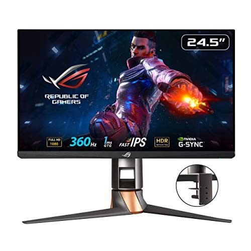 ASUS ROG Swift 360Hz PG259QNR Monitor de juegos HDR de 24.5 pulgadas, 1080P Full HD