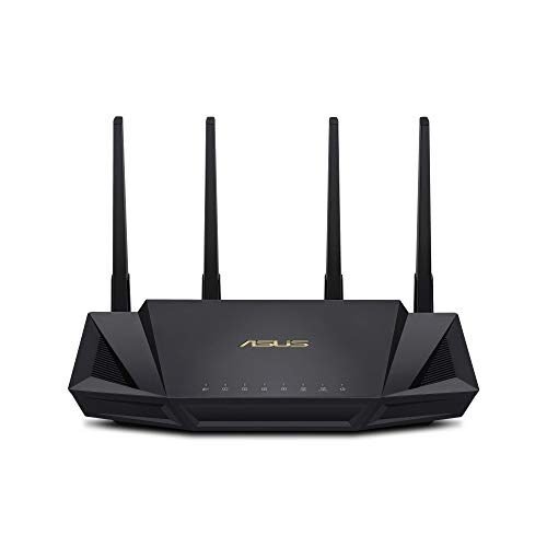ASUS Router WiFi 6 (RT-AX3000) – Router de Internet inalámbrico Gigabit de doble banda