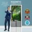 AUGO Magnetic Screen Door - Self Sealing, Heavy Duty, Hands Free Mesh Partition Keeps Bugs Out - Pet and Kid Friendly - Patent Pending Keep Open Feature - 38 Inch x 83 Inch