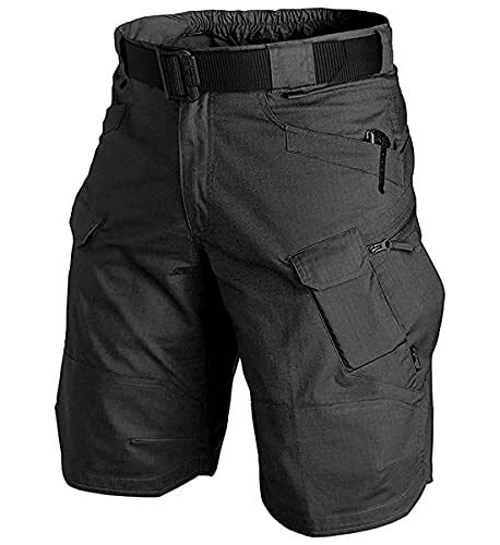 AUTIWITUA Pantalones cortos cargo para hombre