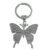 Beckham Village Llavero con dije de mariposa de diamantes de imitación