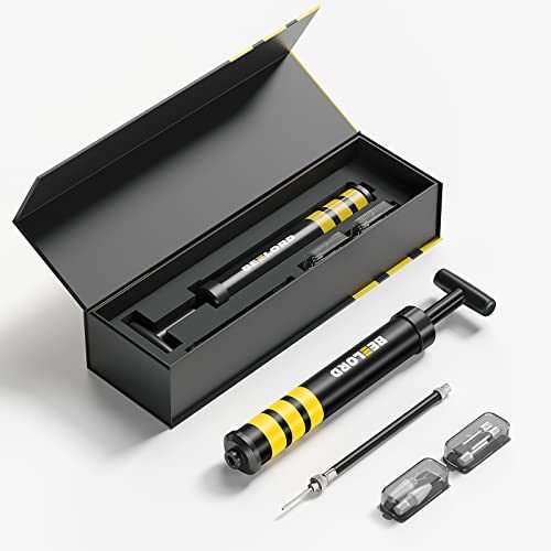 BEELORD Bomba de bola de aleación de aluminio para pelotas deportivas