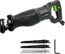 GALAX PRO Reciprocating Saw, Cordless Reciprocating Saw with battery, 20V 2.0Ah Cordless Saw, 3pcs 6-inch Wood Saw Blade & 2pcs 6-inch Metal Saw Blade