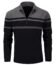 Sweatshirts for Men Mens Casual Sweater Turtleneck Shirts Multi-Color Striped Tops Men Sweaters Fashion Winter Thermal Sweater Turtleneck Long Sleeve Dark Grey Black