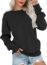 Womens Long Sleeve Tops Zip Up Hoodies Lightweight Jacket Casual Fall Outfits Sweatshirts Black XL