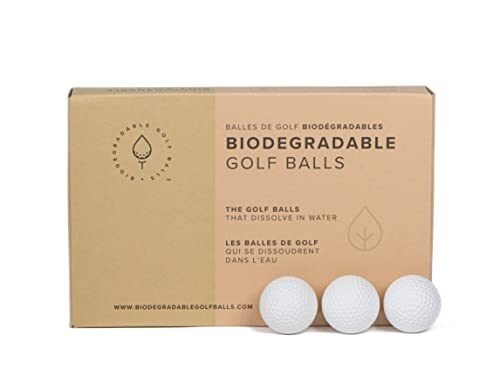 Biodegradable Golf Balls Pelota de golf soluble en agua