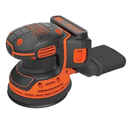 BLACK+DECKER Lijadora orbital aleatoria de 20 V MAX