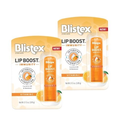 Blistex Lip Boost Immunity, bálsamo labial, hidratación intensiva, vitamina C