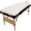Body Linen Abundance Deluxe Quilted Fleece Massage Table Pad Set. Includes Face Cradle Cover & Table Pad. Microfiber Fleece is Lint Free, Super Soft & Cushy.