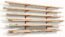 Bora Wood Organizer and Lumber Storage Metal Rack with 6-Level Wall Mount – Indoor and Outdoor Use, In Orange | PBR-001