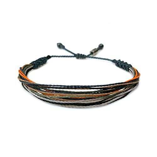 Pulsera de surfista, cuerda hecha a mano para niños