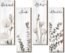 Boho Botanical Bathroom Wall Decor Relax Soak Unwind Breathe Bathroom Wall Wooden Sign Minimalist Botanical Floral Bathroom Wall Arts for Home Bathroom Washroom Laundry Room Wall Decorations