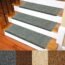 Carpet Stair Treads – Non-Slip Bullnose Carpet for Stairs – Indoor Stair Pads – Self-Adhesive & Easy Installation – Pet & Child Friendly – Skid Resistant & Washable – 14- Pack Grey 10