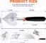 DEASS Miter Shears, Multi Angle Miter Shear Cutter Hand Tools, Miter Shears for Wood Trim and Molding, Trunking Shears with Two Replacement Blades