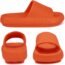Joomra Cloud Slides For Women Pillow Slippers Massage Foam Cushioned Summer Bathroom Sandals Open Toe Pool Beach Ladies Outdoor Chinelo de Mujer Soft Thick Sole Female Sandles Red 37-38