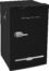 FRIGIDAIRE EFR376-BLACK 3.1 Cu Ft Black Retro Bar Fridge with Side Bottle Opener