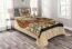 Lunarable Egyptian Print Bedspread, Oriental Historical Art Egyptian Parchment Texture Background, Decorative Quilted 3 Piece Coverlet Set with 2 Pillow Shams, King Size, Vermilion Beige