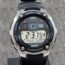 Casio Illuminator Extra Long Strap 10-Year Battery 100 M Water Resistant 5-Alarm w/Countdown Timer Men's Digital Watch, Black, AE-1500WHX-1AVCF