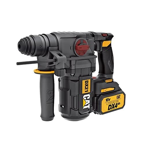 Caterpillar DX21 18V 1 para todos los taladro giratorio inalámbrico de 1 pulgada