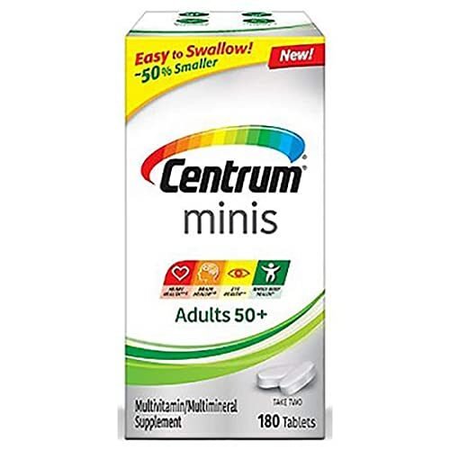 Centrum Multivitamínico/multimineral Minis Adultos 50+ 180 Pestañas