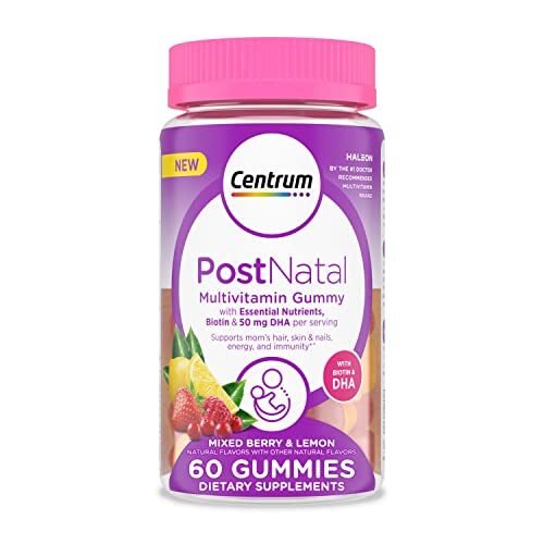 Centrum Gomitas multivitamínicas posnatales con biotina y DHA