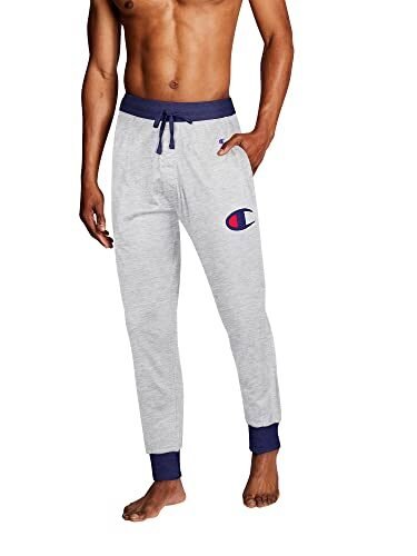 Champion Pantalones deportivos de dormir para hombre