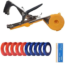 CHAOMIC Plant Tying Machine Taper Tool Garden Plant Tape Tool for Grapes, Raspberries, Tomatoes and Vining Vegetables, Comes with 10 Rolls of Tapes and 1 Box of Staple