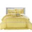 Chic Home Vermont Comforter Set, Queen, Yellow