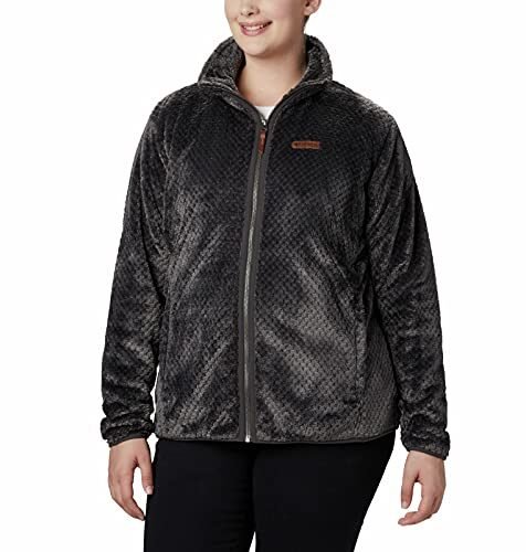 Columbia – Chaqueta Fire Side II de sherpa con cremallera completa para mujer