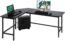 Gaming Desk L Shaped Computer Desk, Corner Desk for Home Office with Monitor Stand 51