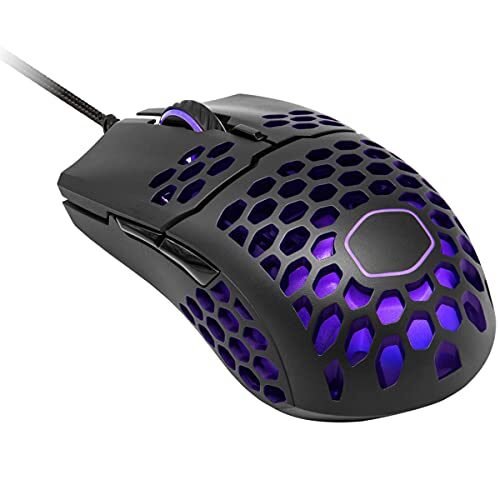 Cooler Master MM711 RGB-LED – Ratón para juegos ligero con cable de 2.12 oz