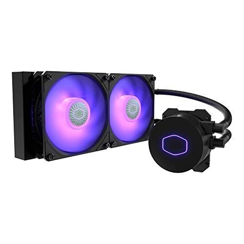 Cooler Master MasterLiquid ML240L RGB V2, enfriador líquido de CPU AIO de bucle cerrado